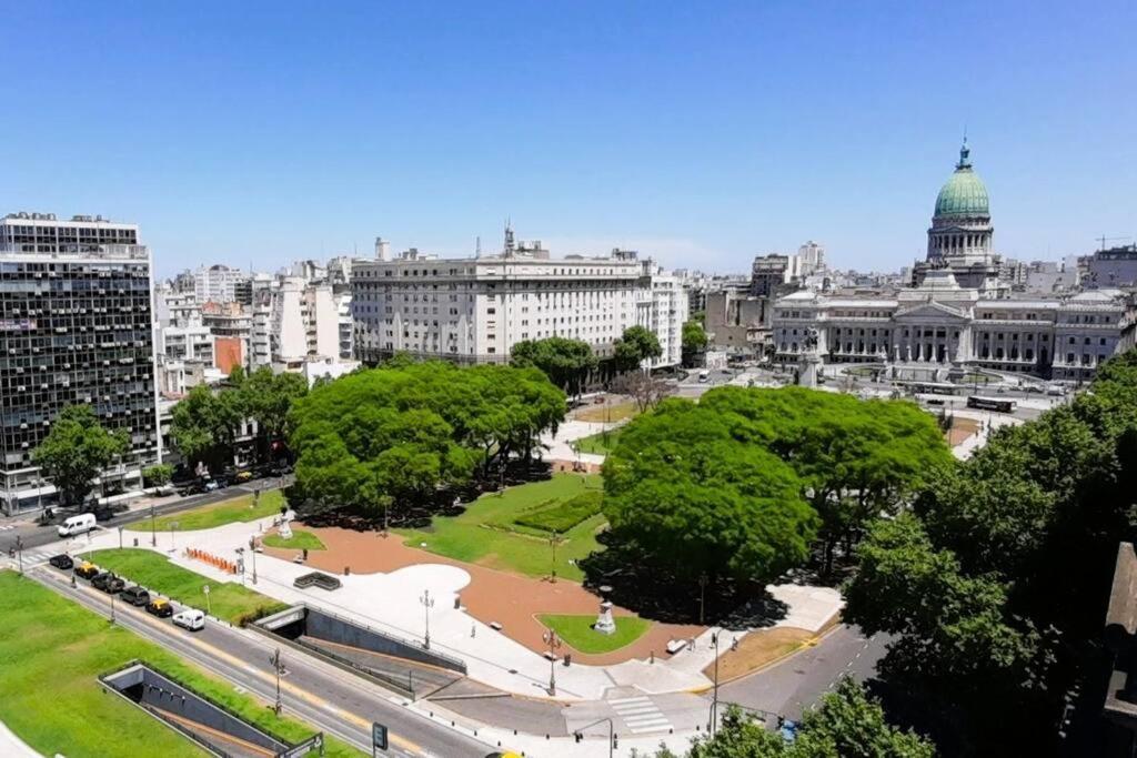 Boureau Congreso P. 12° Vista Panoramica 45 M2 Lägenhet Buenos Aires Exteriör bild