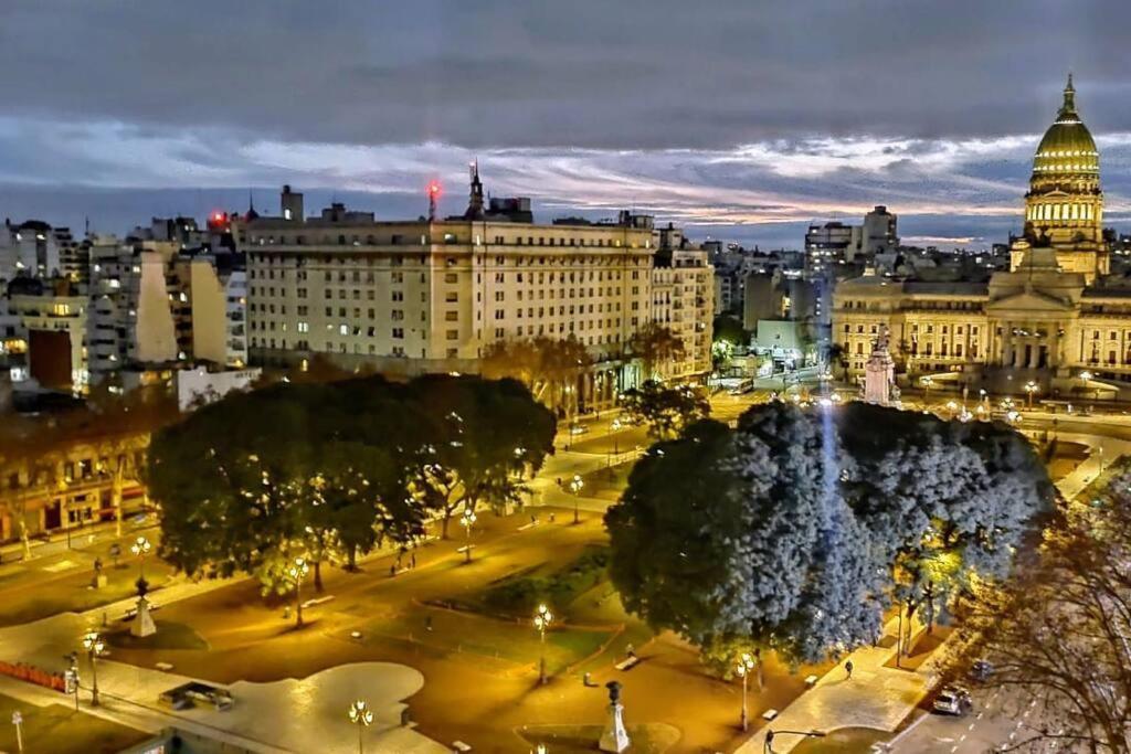 Boureau Congreso P. 12° Vista Panoramica 45 M2 Lägenhet Buenos Aires Exteriör bild