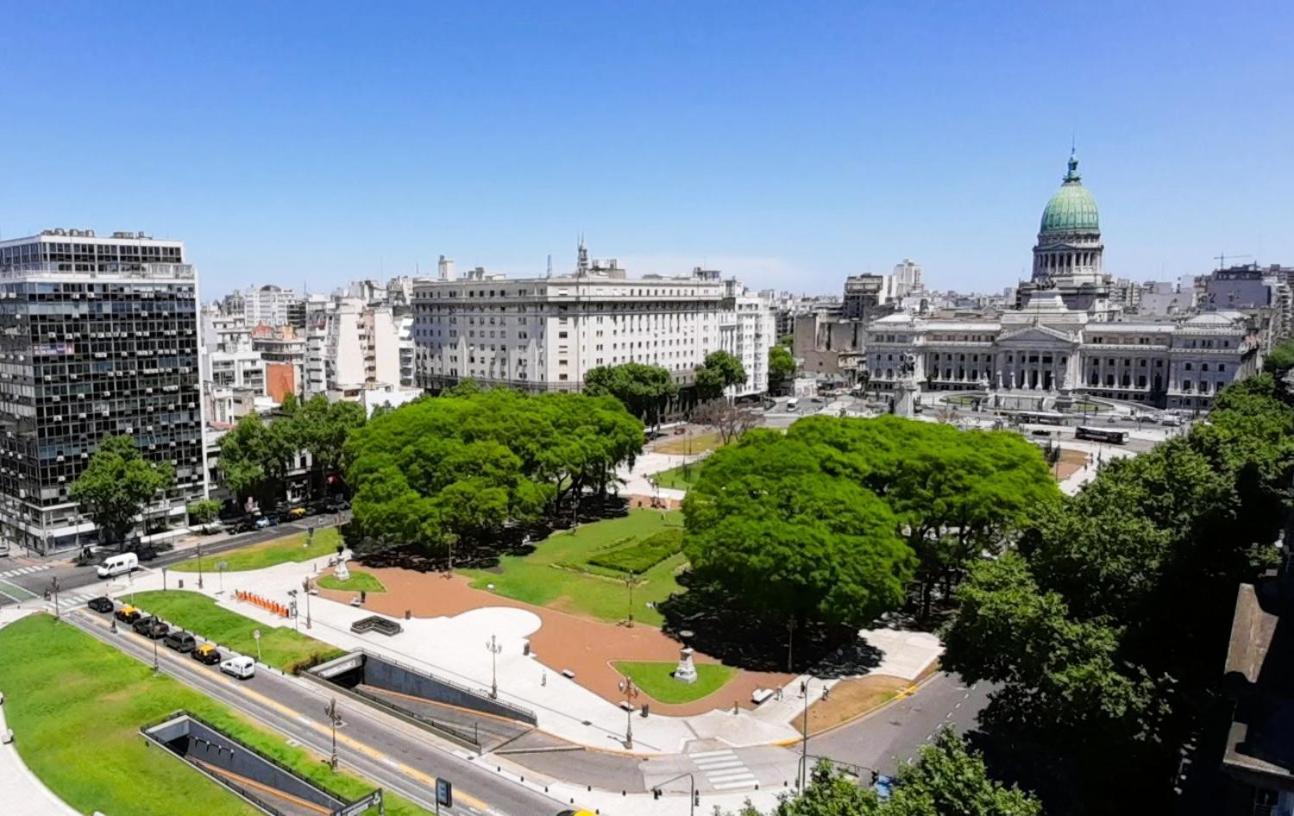 Boureau Congreso P. 12° Vista Panoramica 45 M2 Lägenhet Buenos Aires Exteriör bild